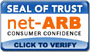 The net-ARB Seal of Trust identifies businesses that value honesty and accountability